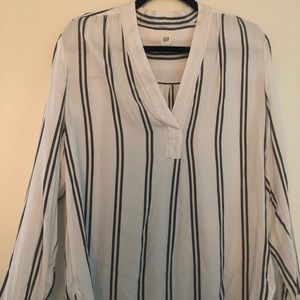 Linen Popover Blouse